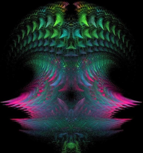 bright feathery fractal
