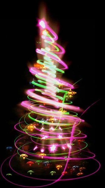 bright halo christmas tree 01 hd picture