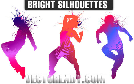 bright silhouettes 
