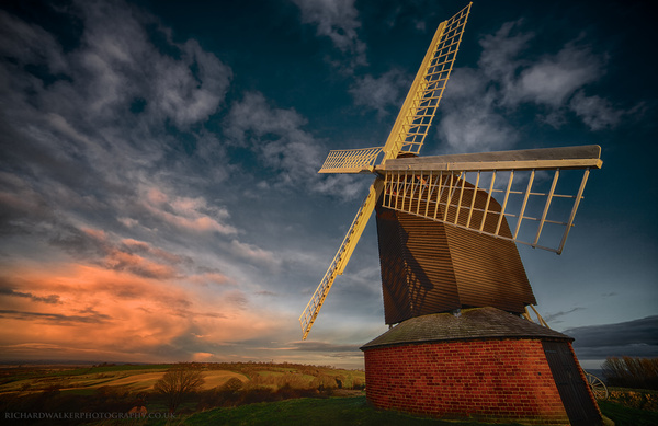 brill windmill sunrise