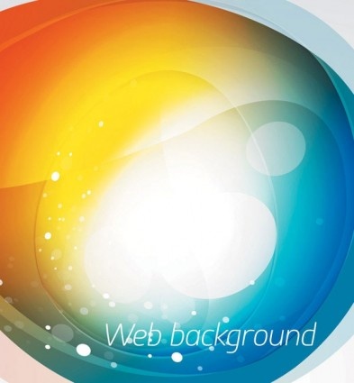 brilliant web colorful background vector set 