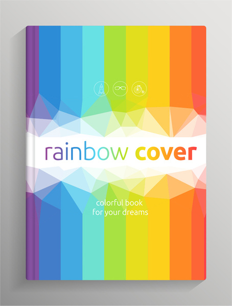 brochure and book cover creative vector 