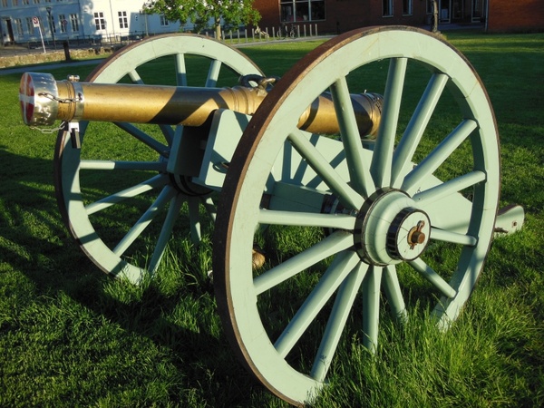 bronze cannon lavette oak wheels 