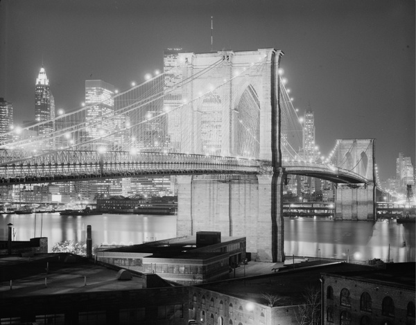 brooklyn bridge 1982 new york city