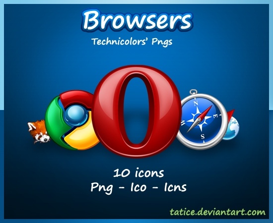 Browsers Icons icons pack