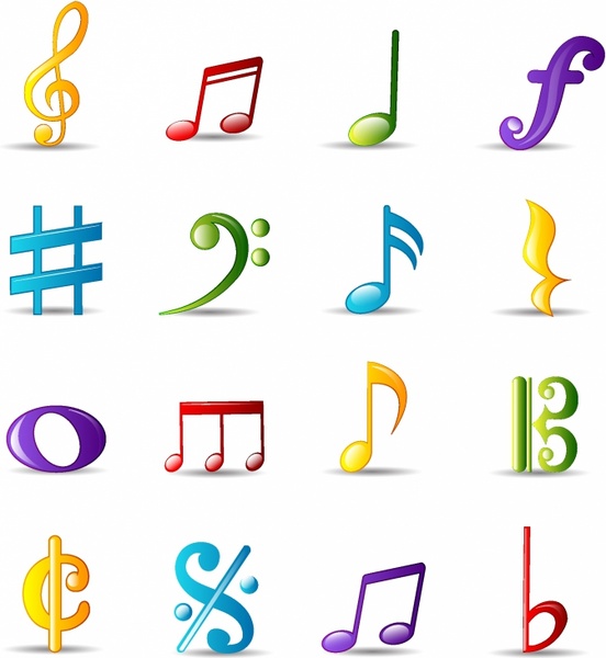 Bubble Icon Series | Musical Notes