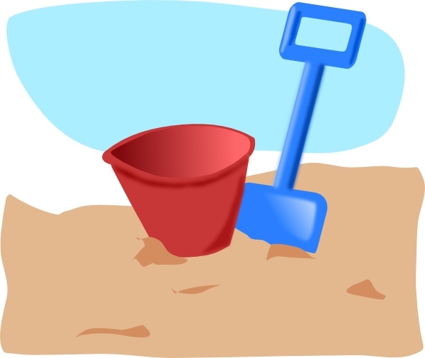 Bucket And Spade clip art