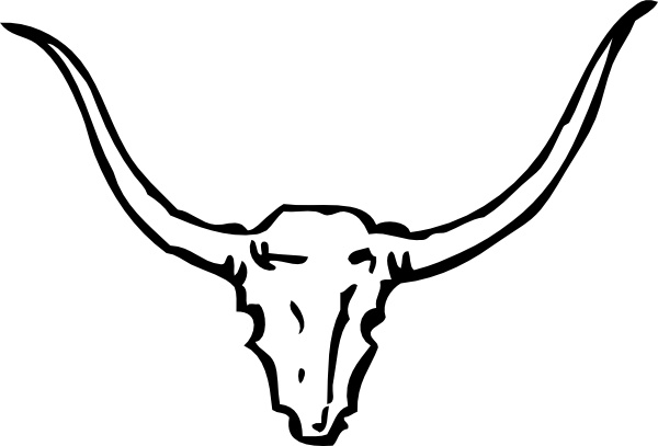 Bull Skull clip art