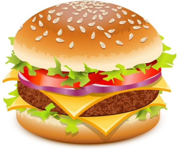 hamburger advertising background multicolored closeup design