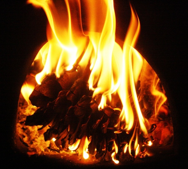 burn embers fire
