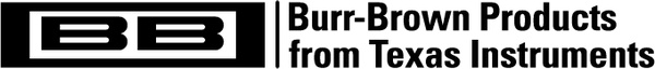 Логотип Burr-Brown. Слова браун