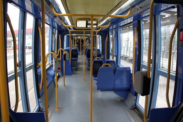 bus inside interior