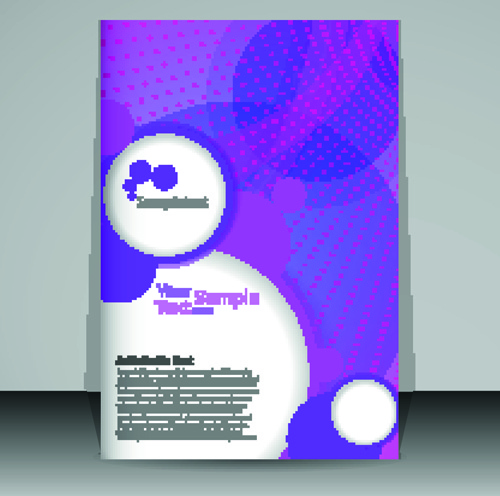 business brochure creative design vector 