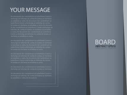 business brochure template background vector set