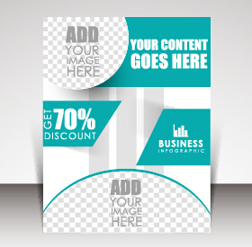 business brochure vector cover design