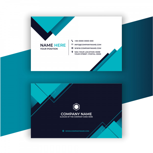 Business Card Design Template Free Vector In Encapsulated Postscript Eps Eps Format Format For Free Download 2 12mb