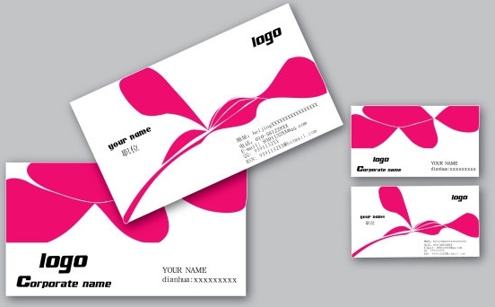 business card design template vector 