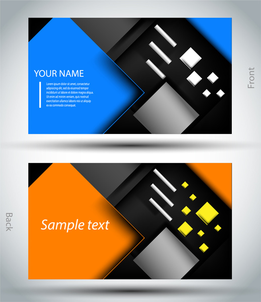 business card template 