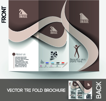 business flyer and cover brochure design vector