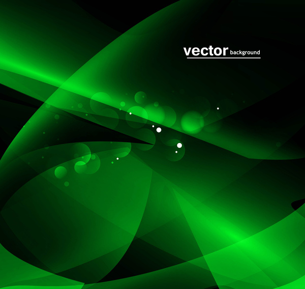 business green colorful vector background wave design