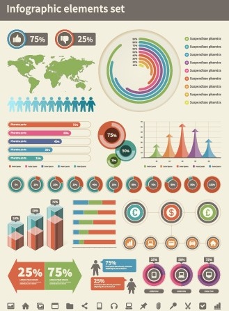 business infographic creative design01 