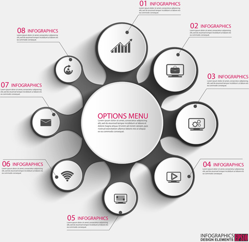 business infographic creative design02 