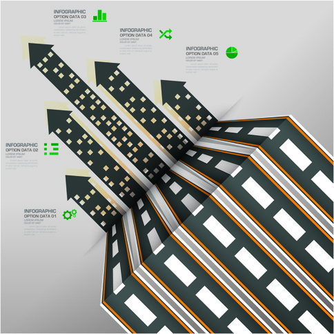 business infographic creative design02 