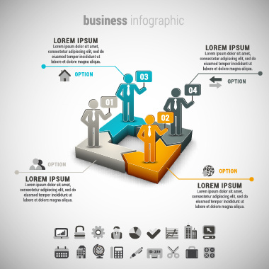 business infographic creative design03 