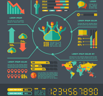 business infographic creative design04 