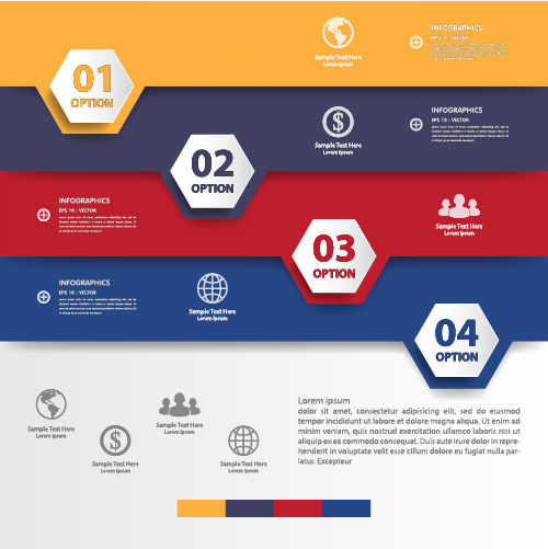 business infographic creative design04 
