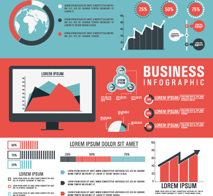 business infographic creative design04 