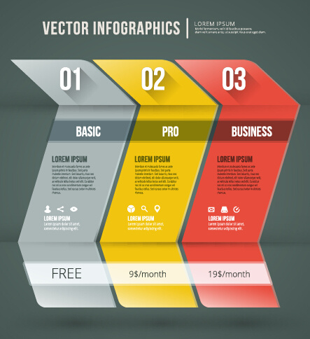 Business infographic creative design05 Vectors graphic art designs in ...