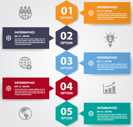 business infographic creative design06 
