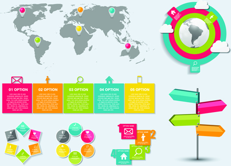 business infographic creative design06 