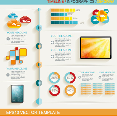 business infographic creative design07 