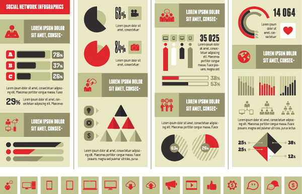 business infographic creative design07 