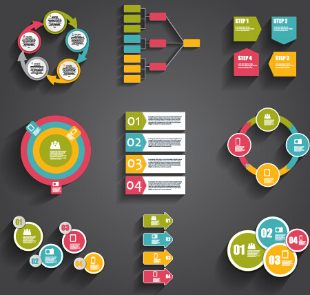 business infographic creative design07 