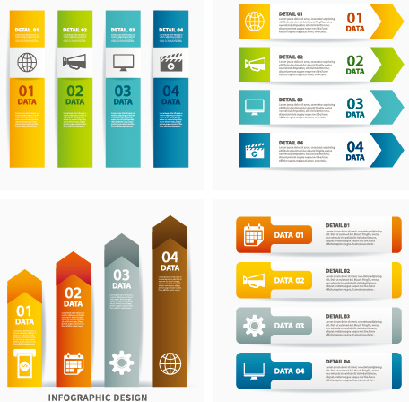 business infographic creative design07 