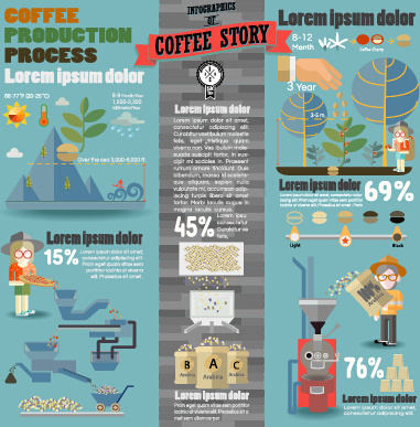 business infographic creative design08 