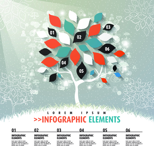 business infographic creative design08 