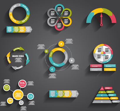 business infographic creative design08 