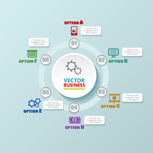 business infographic creative design08 