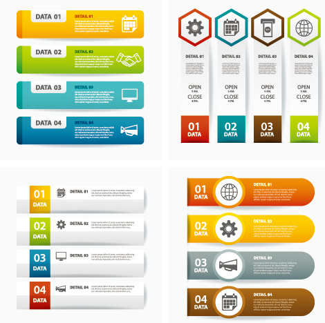 business infographic creative design08 