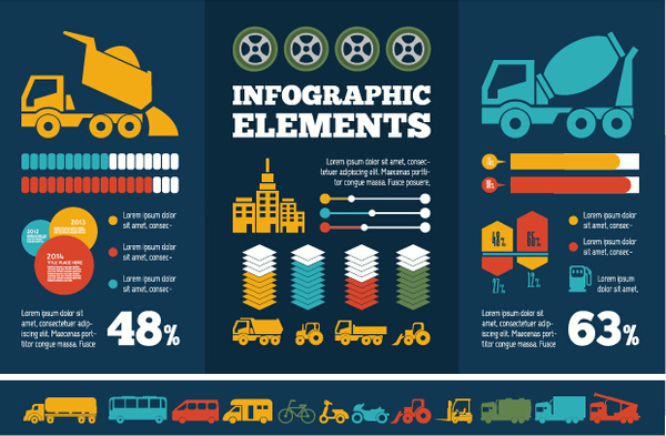 business infographic creative design09 