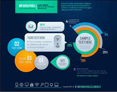 business infographic creative design09 