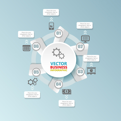 business infographic creative design09 