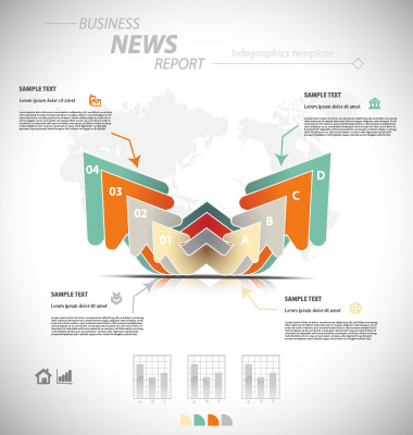 business infographic creative design09 