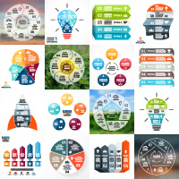 business infographic creative design12 