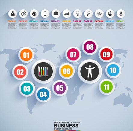 business infographic creative design21 