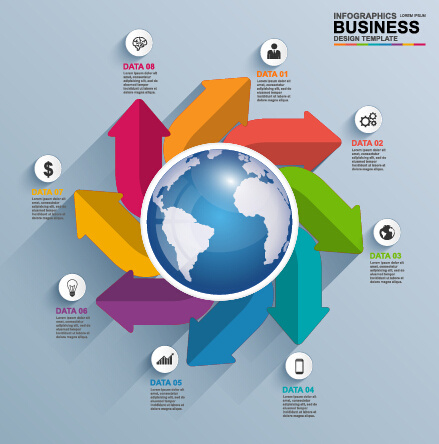 business infographic creative design24 
